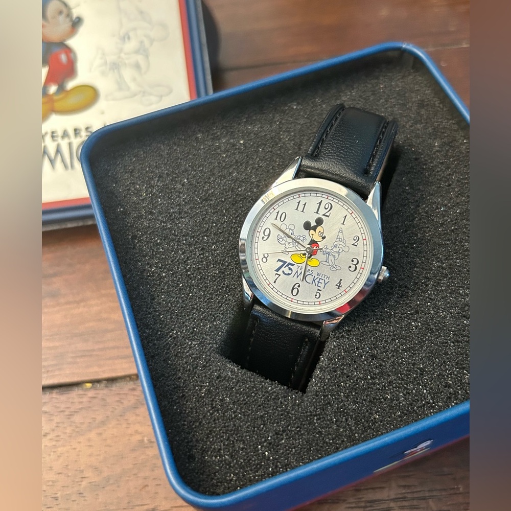 Collector Item 75 Years with Mickey Watch